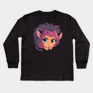 Catra Kids Long Sleeve T-Shirt